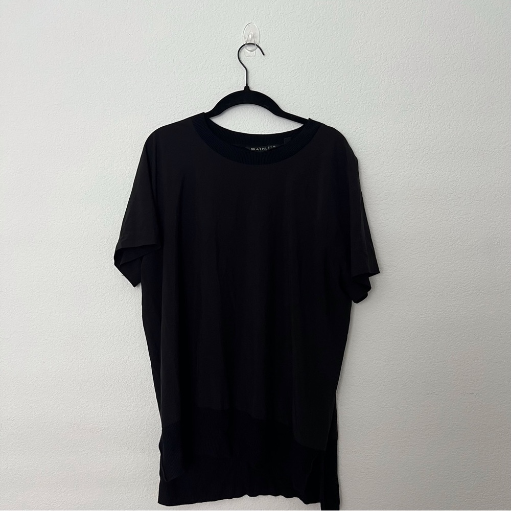 Athleta Women Short Sleeve Top Size Small